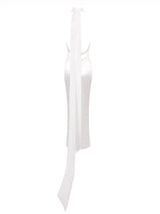 Pearl Backless Maxi Dress