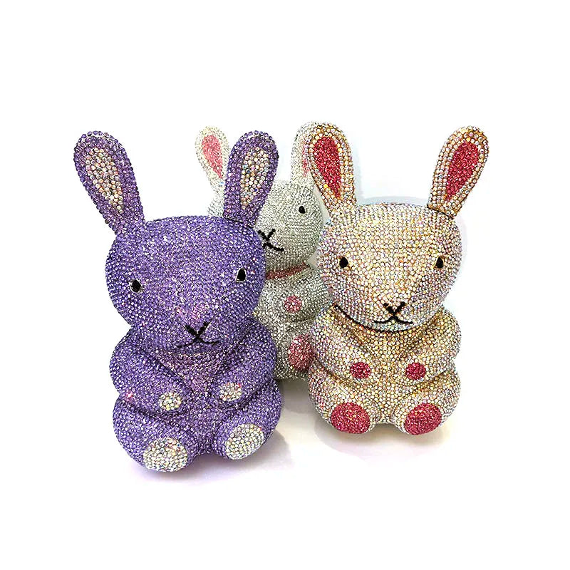 Sac Pochette Lapin Diamant