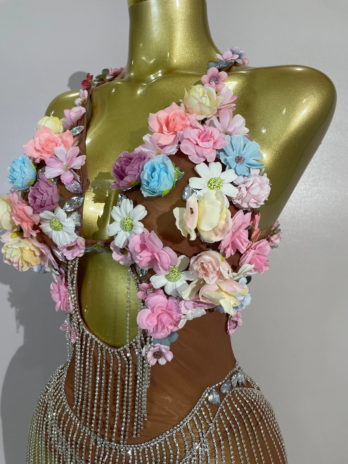 Luxe Flower Mesh Bodysuit