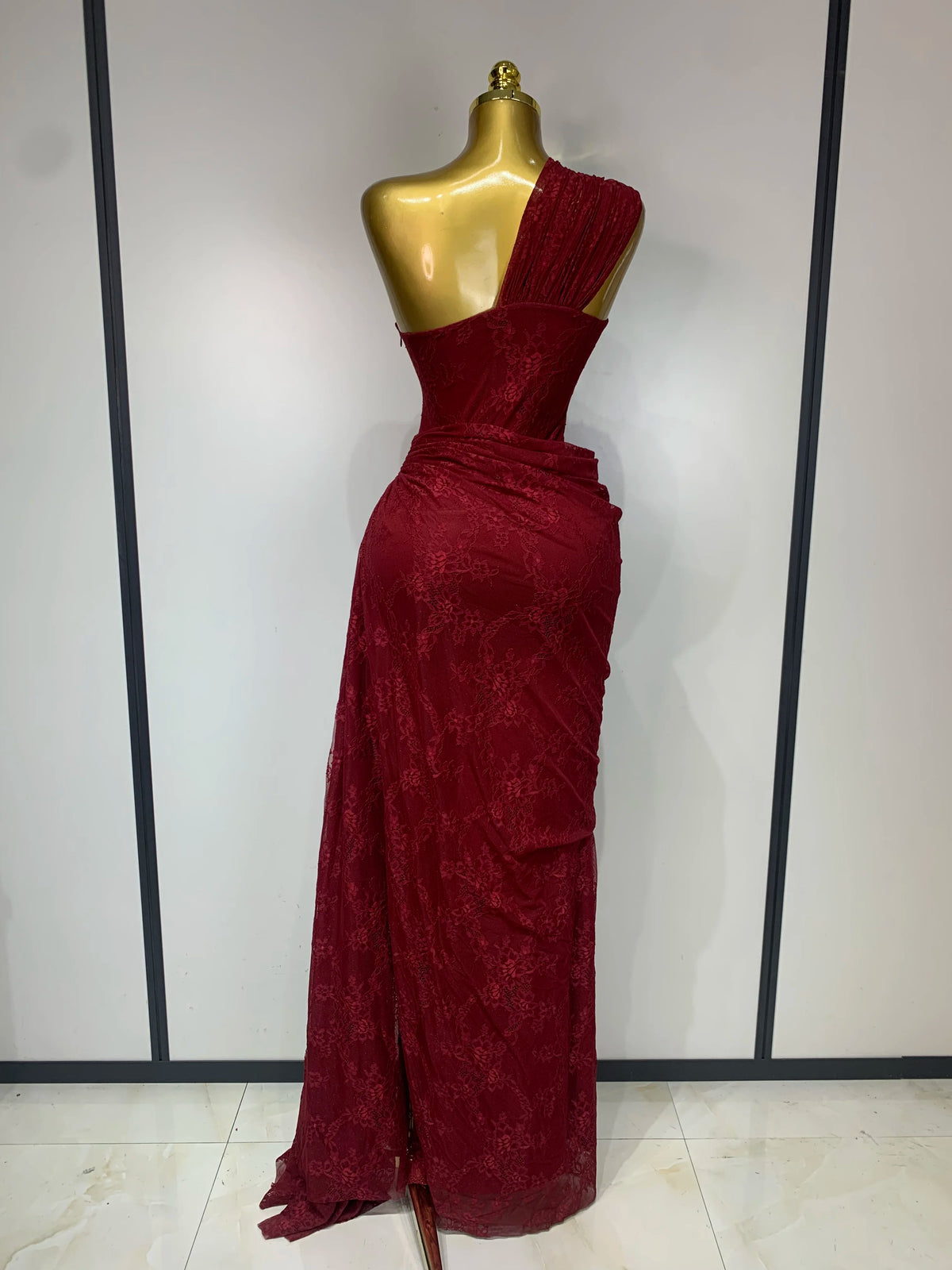 Vintage Red Maxi Dress