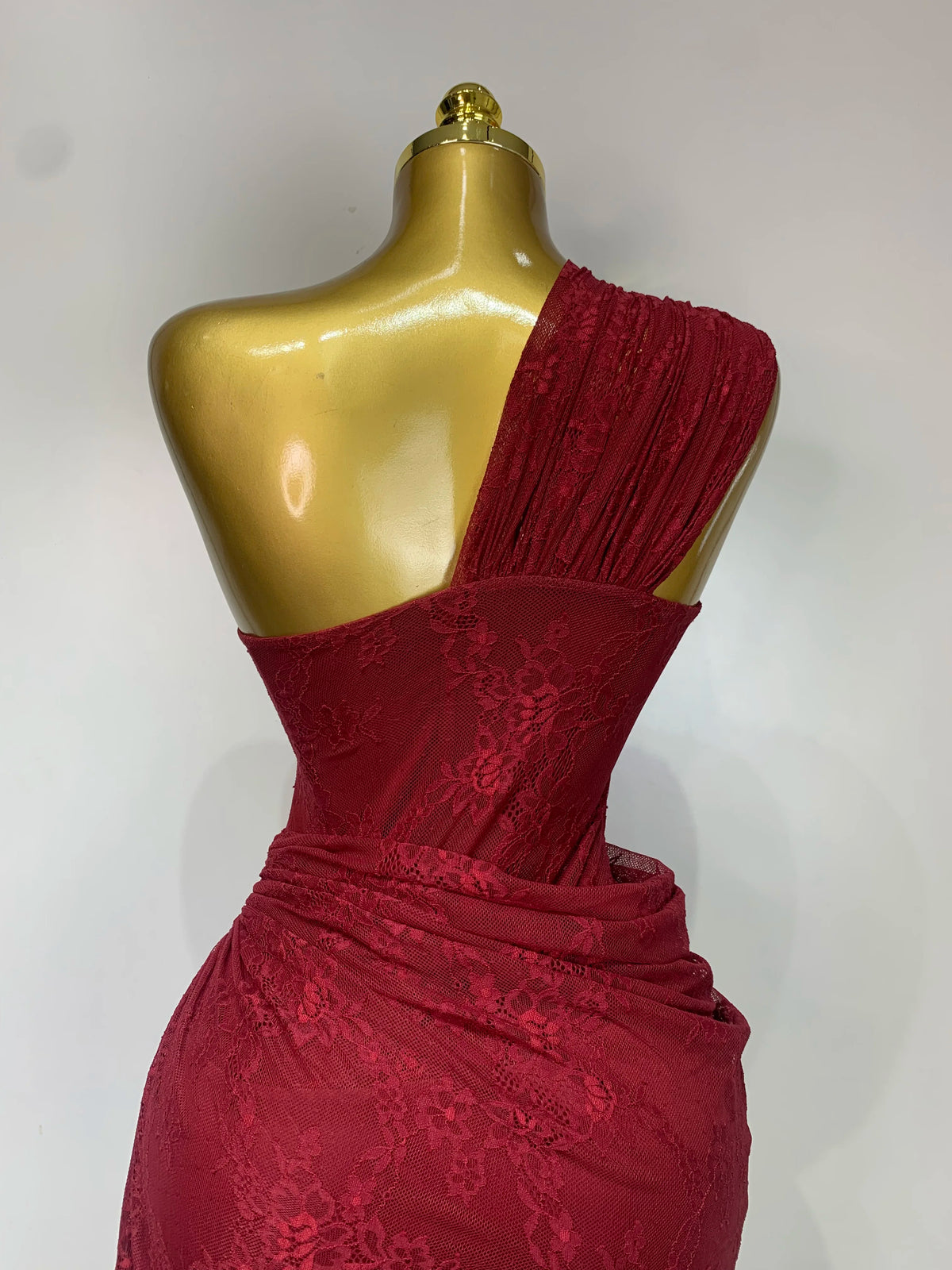 Vintage Red Maxi Dress