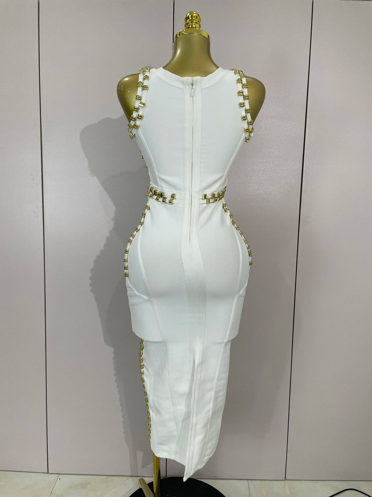 Hollywood Bandage Midi Dress