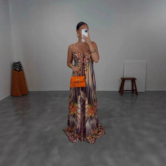 Tropical Maxi Dress