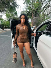 Timeless Leather Short Set