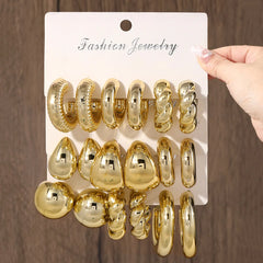 Chunky Vintage Drop Earring