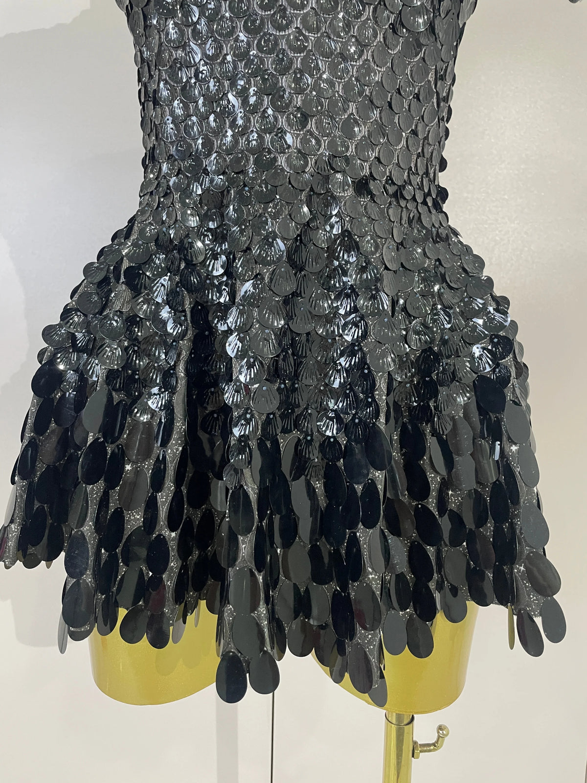 Life Of The Party Sequins Dress