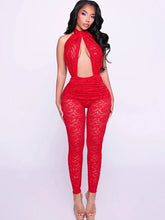 Fatema Mesh Jumpsuit