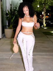 No Cuts Given Pants Set