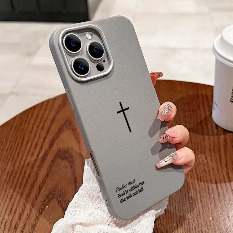 Coque iPhone Croix