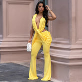 Clara Ruched Jumpsuit