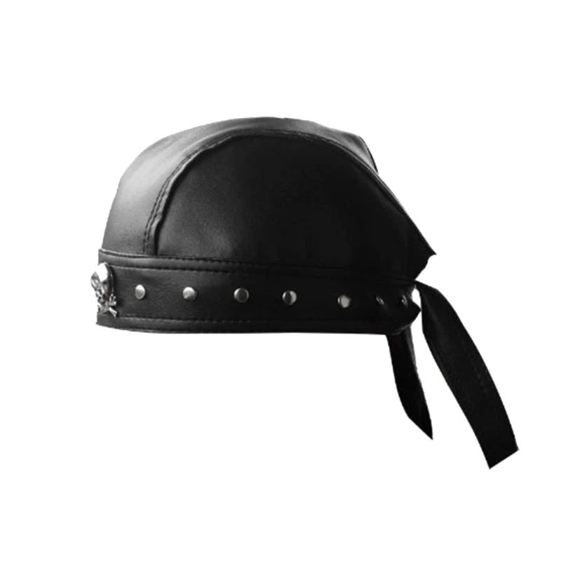 Skull Rivet Studded Hat