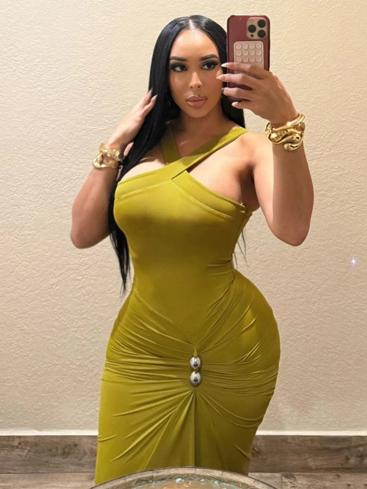 Elizabeth Bodycon Maxi Dress