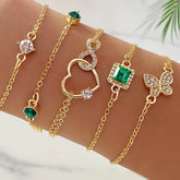 5pcs Vintage Bracelet Set