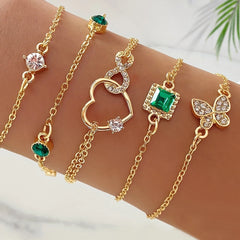 5pcs Vintage Bracelet Set