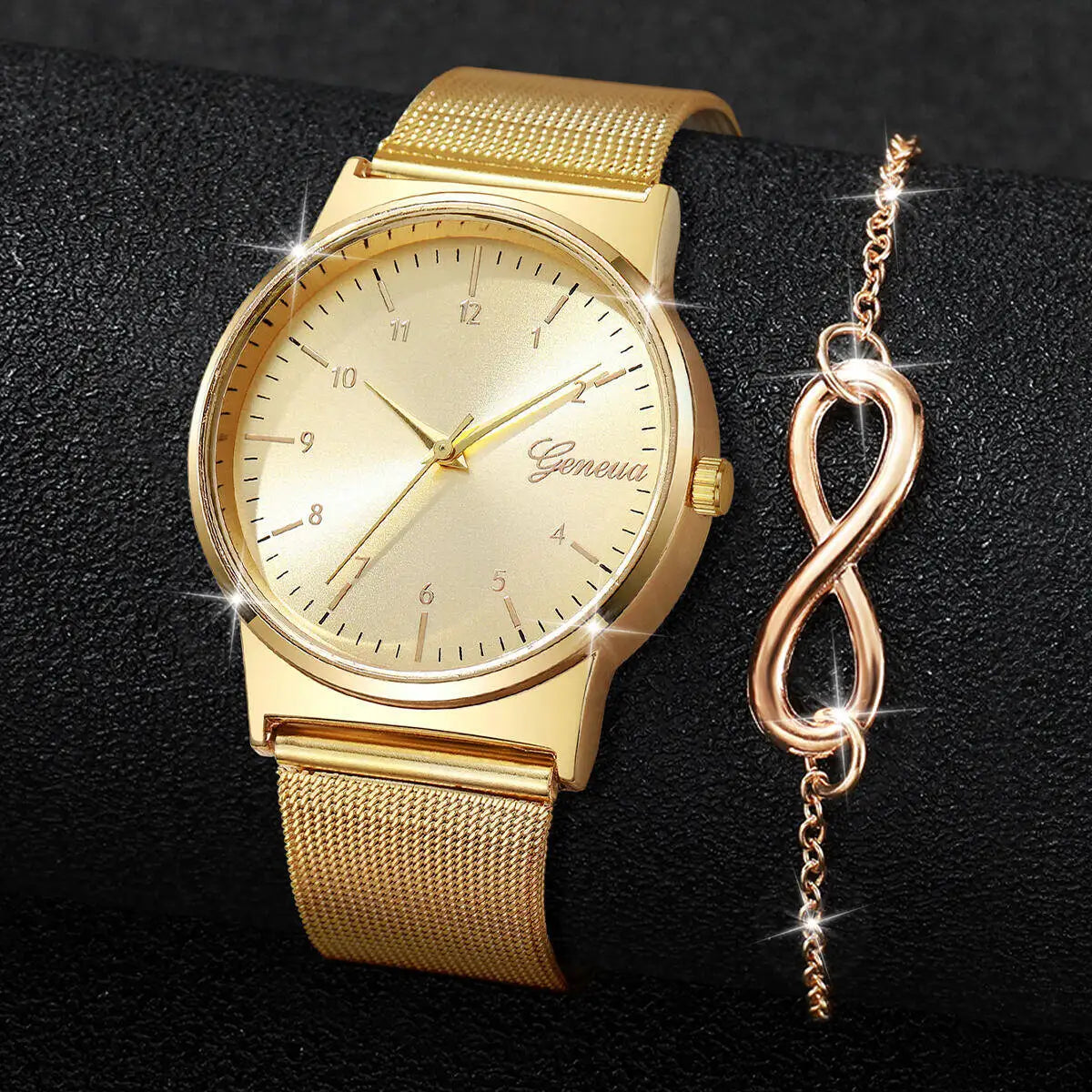 2PCS/Set Watch Set(Without Box)