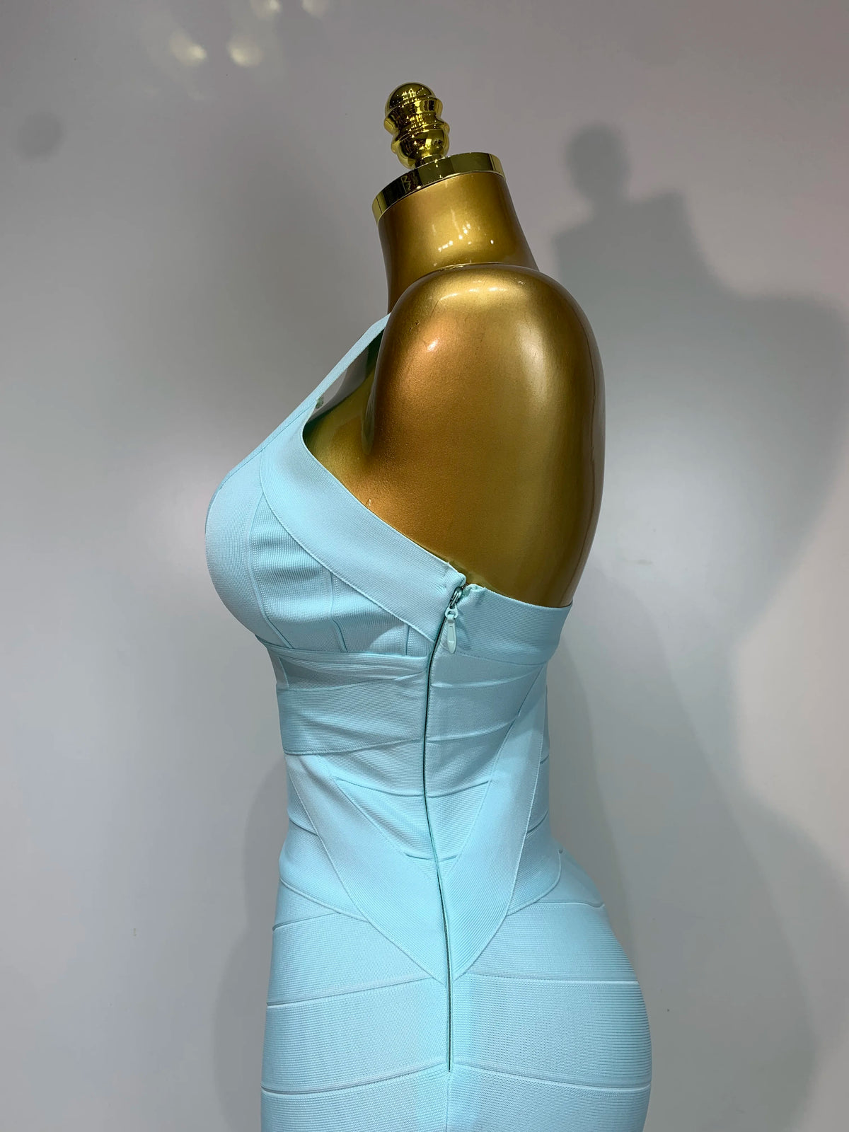 Robe longue à bandage Lauren Tassel