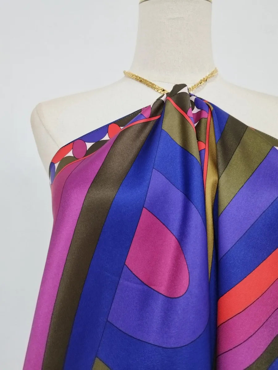 Débardeur asymétrique en satin