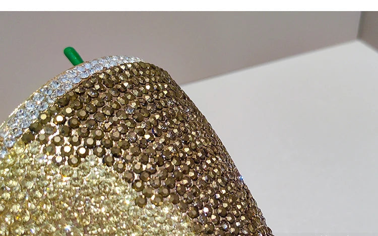 Pochette Strass Gobelet Cerise