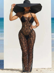 Bikini 3pcs Knitted Dress