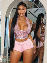 Lillian Sequins Short Set