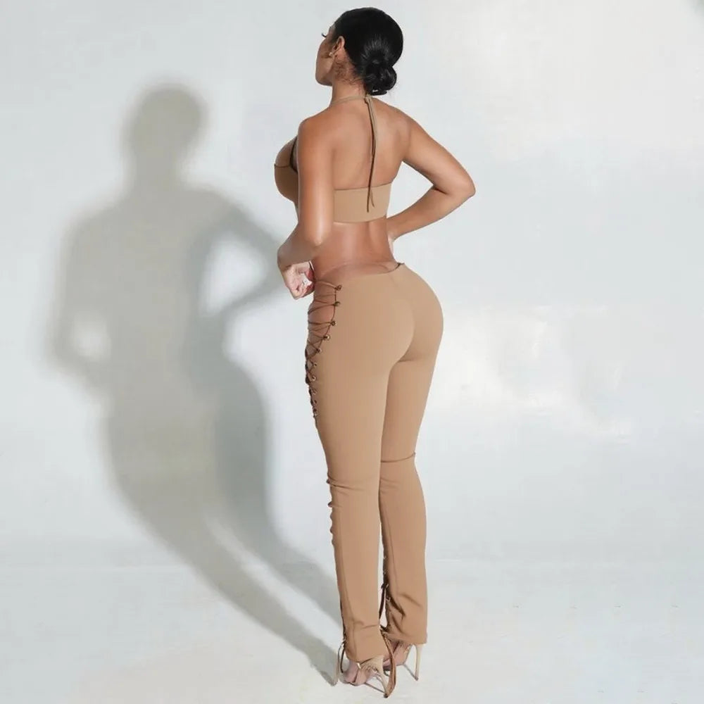 No Cuts Given Pants Set