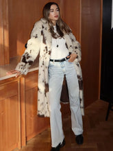 Luxe Tie Dye Fur Coat