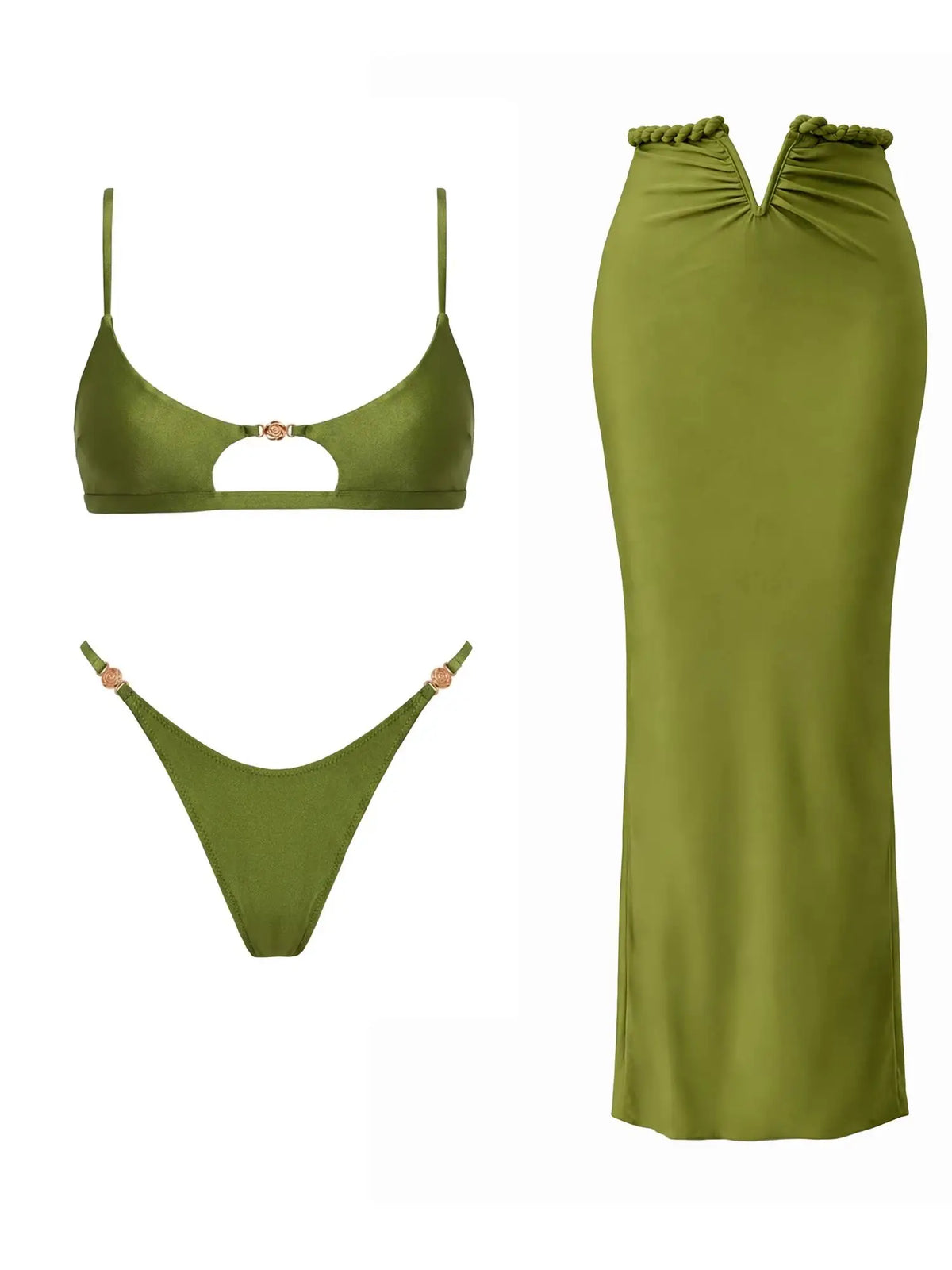 Sarana Bikini Skirt Set