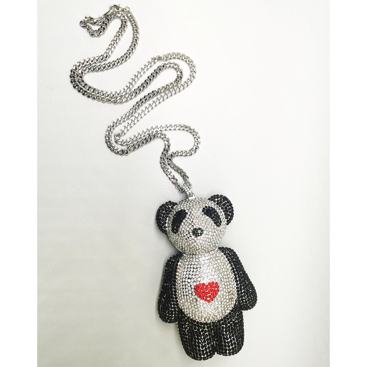 Mini Bear Diamond Clutch Bag