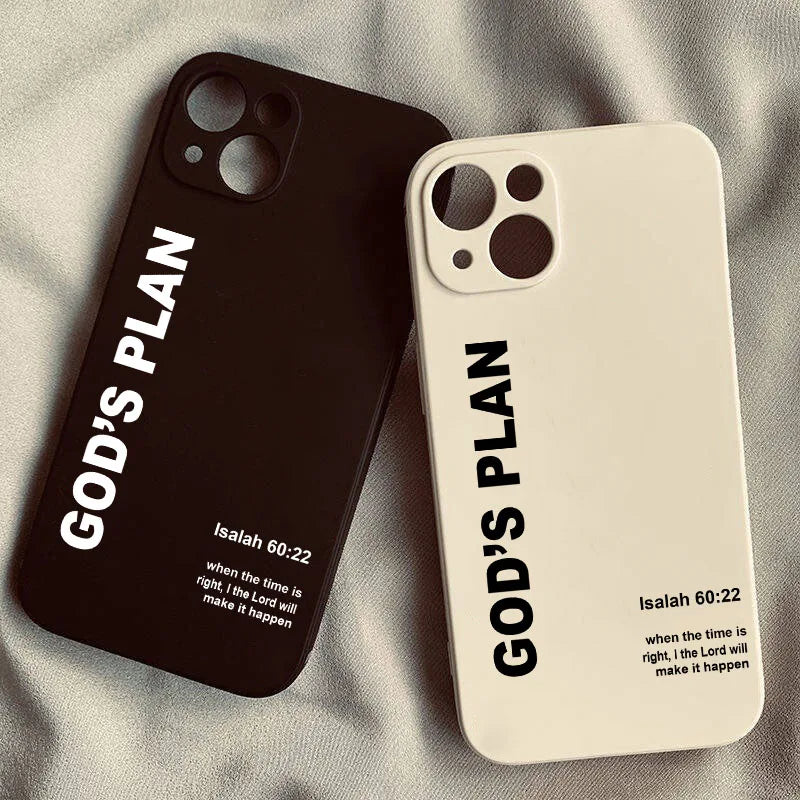 Coque iPhone God's Plan