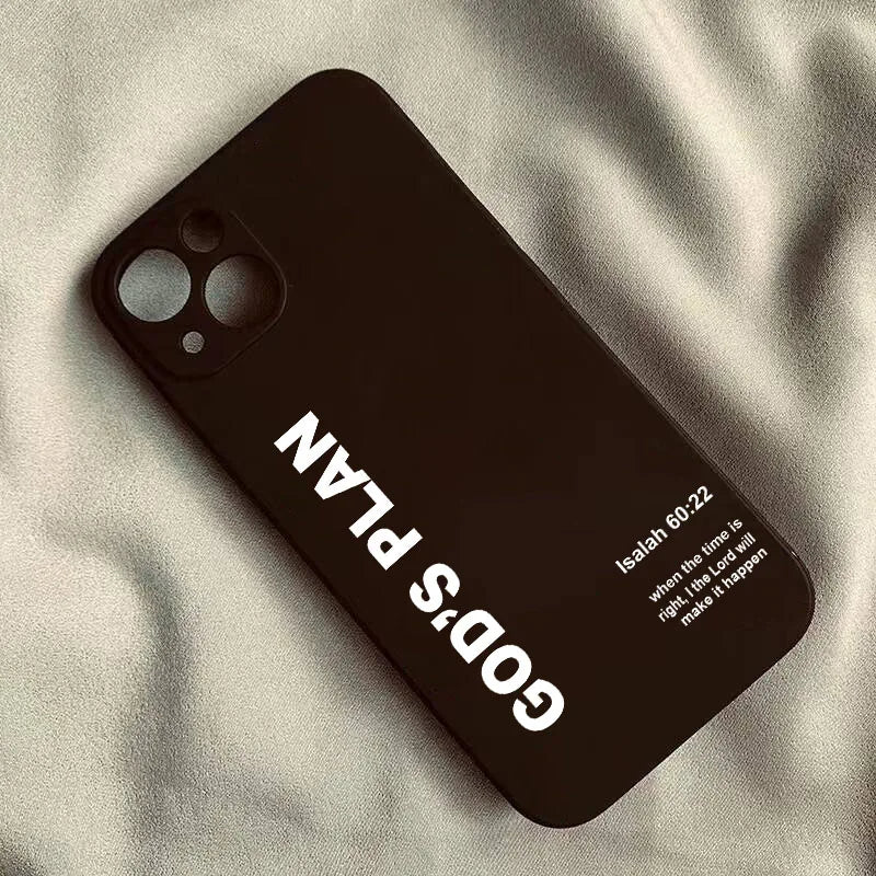 Coque iPhone God's Plan