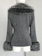 Margarete Fur Blazer