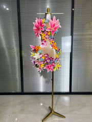 Escape Mesh Mini Dress