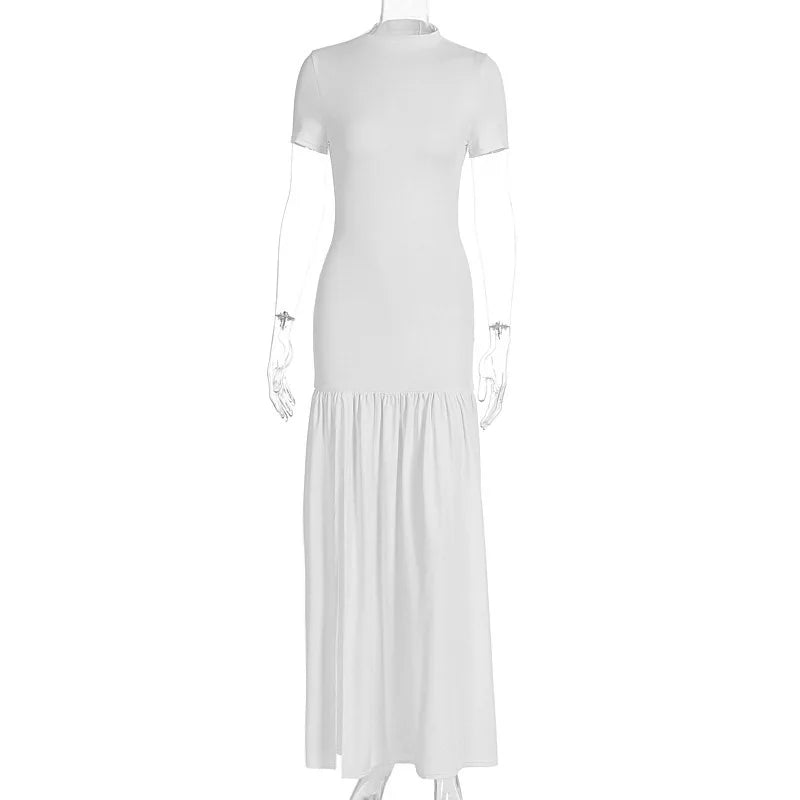 Yvana Ruffle Maxi Dress