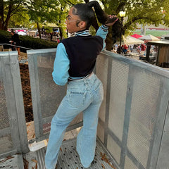 Autumn Leather Crop Jacket