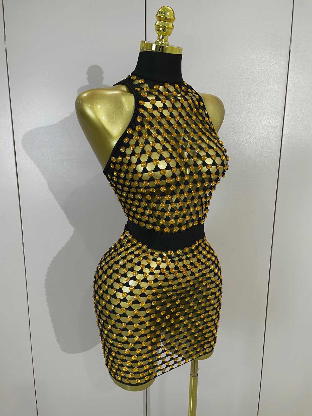 Autty Mesh Mini Dress