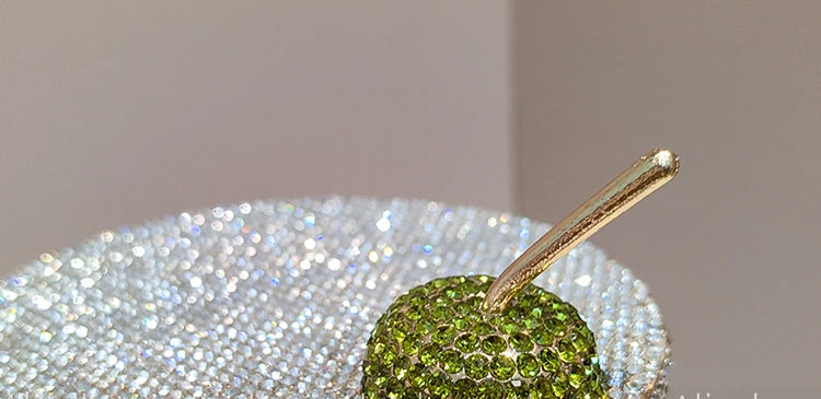 Pochette Strass Gobelet Cerise