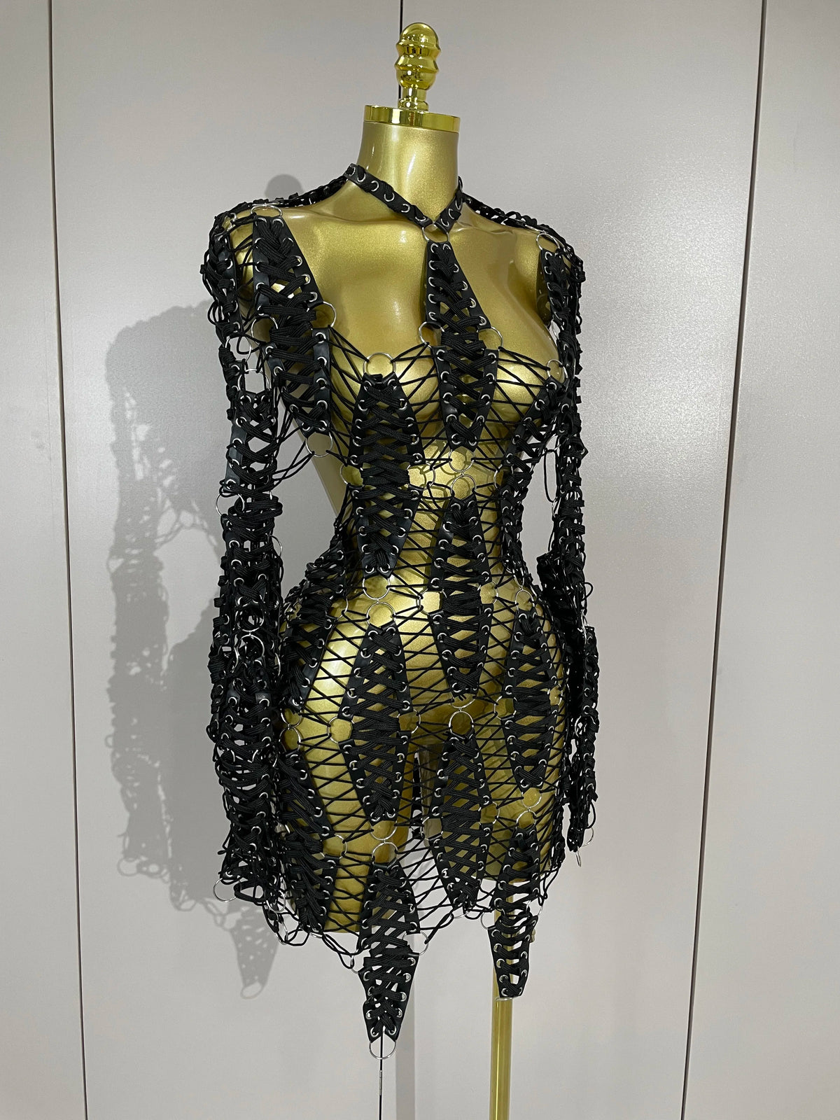Metal Mini Dress
