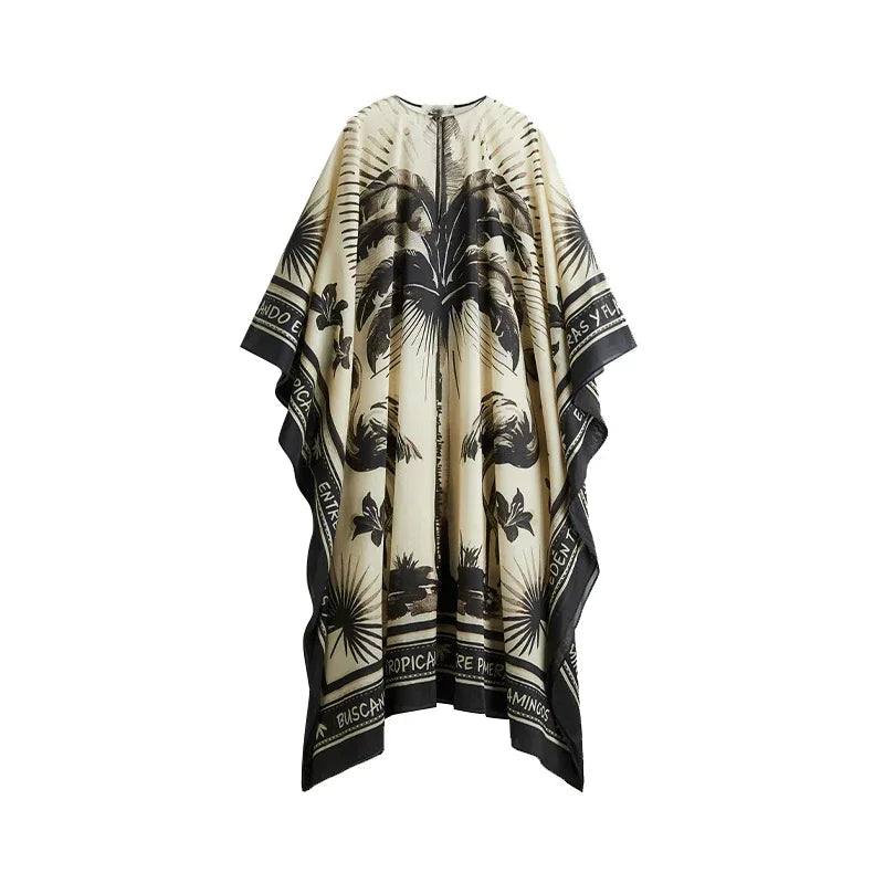 Robe plissée kimono
