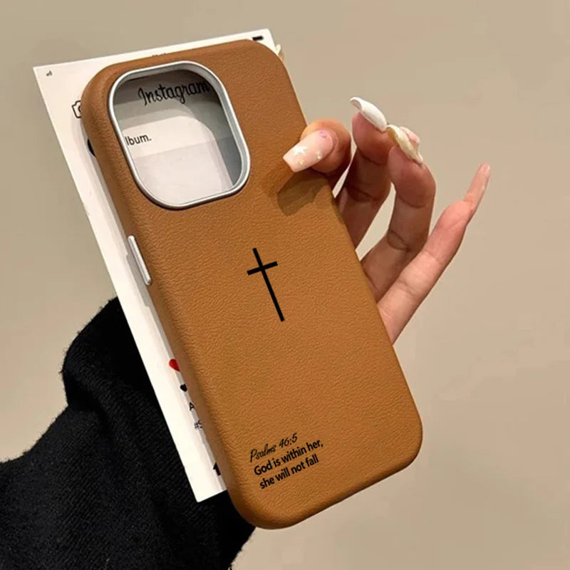 Coque iPhone Croix