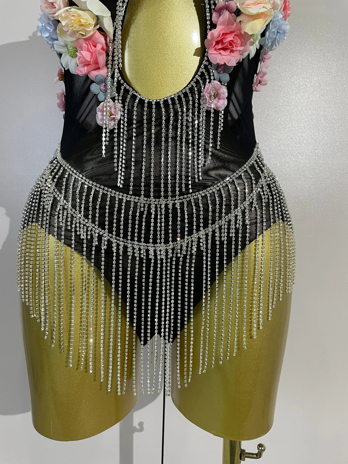 Luxe Flower Mesh Bodysuit