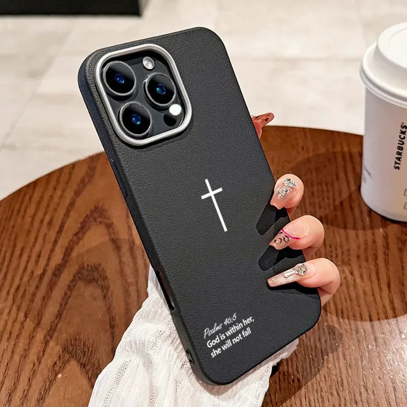 Coque iPhone Croix