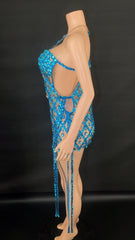 Diamonds In The Sky Mini Dress Set