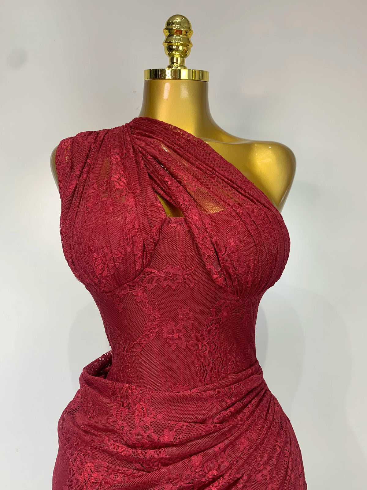 Vintage Red Maxi Dress