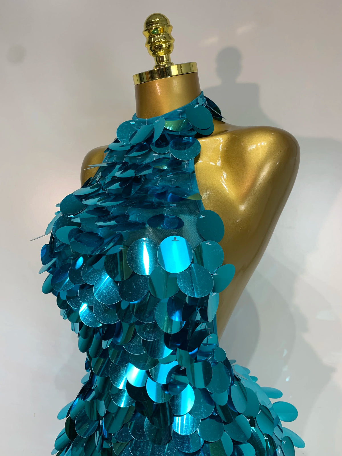 Mini-robe dos nu Marissa Sequins