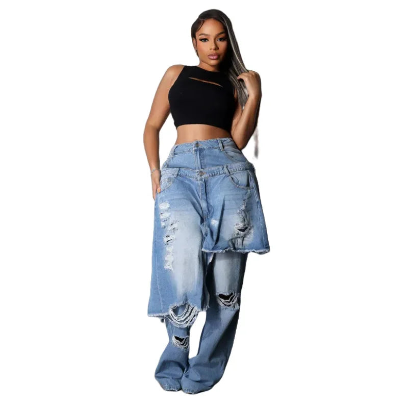 Ripped Out Jeans