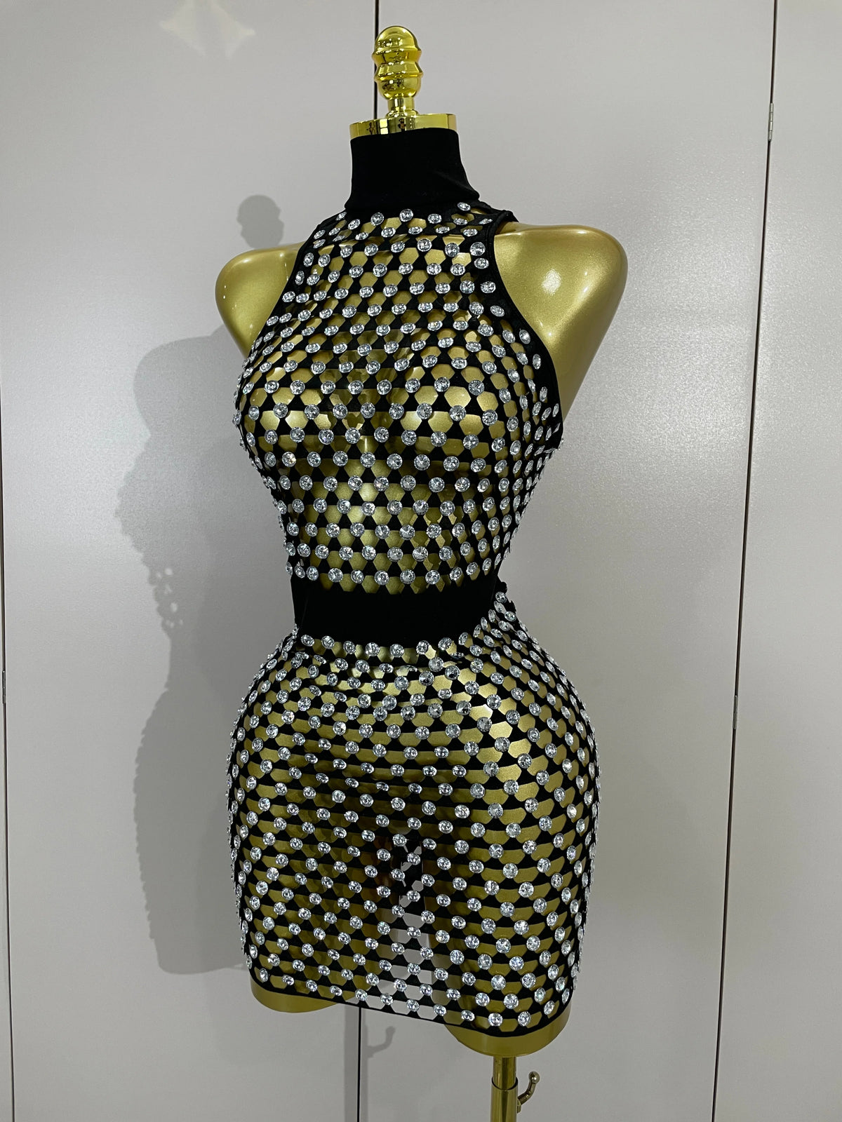 Autty Mesh Mini Dress