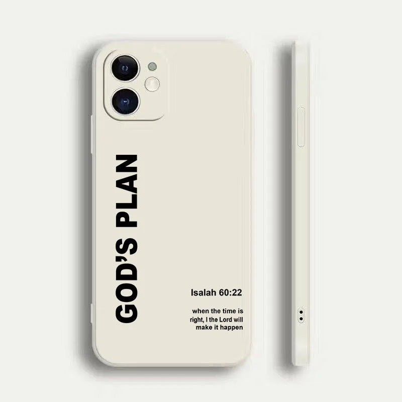 Coque iPhone God's Plan