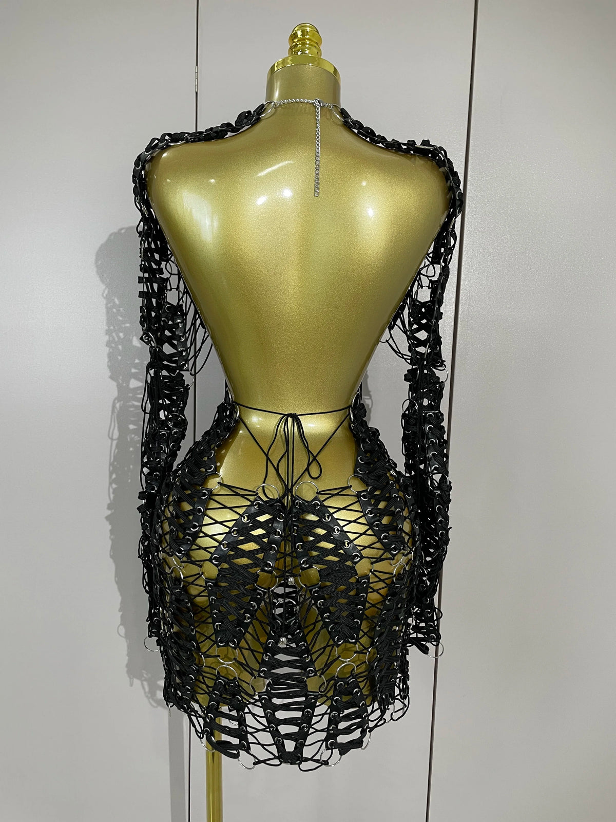 Metal Mini Dress