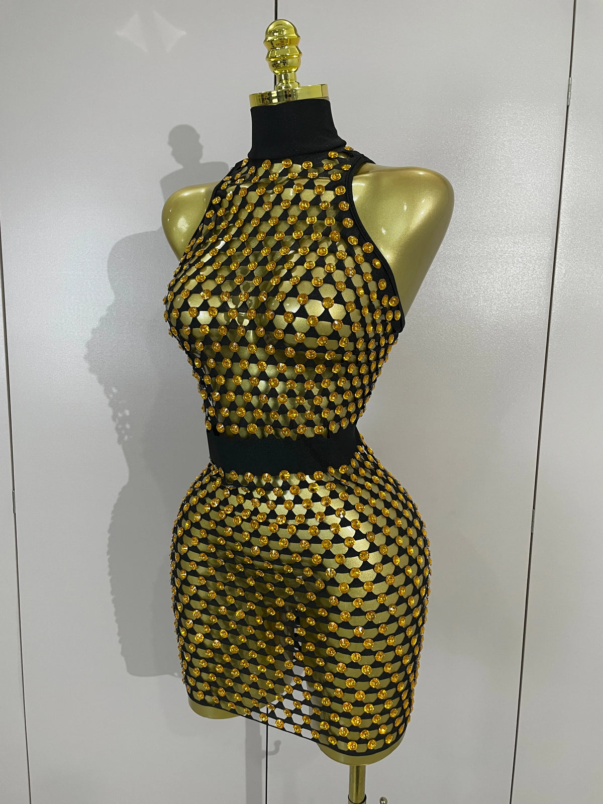 Autty Mesh Mini Dress