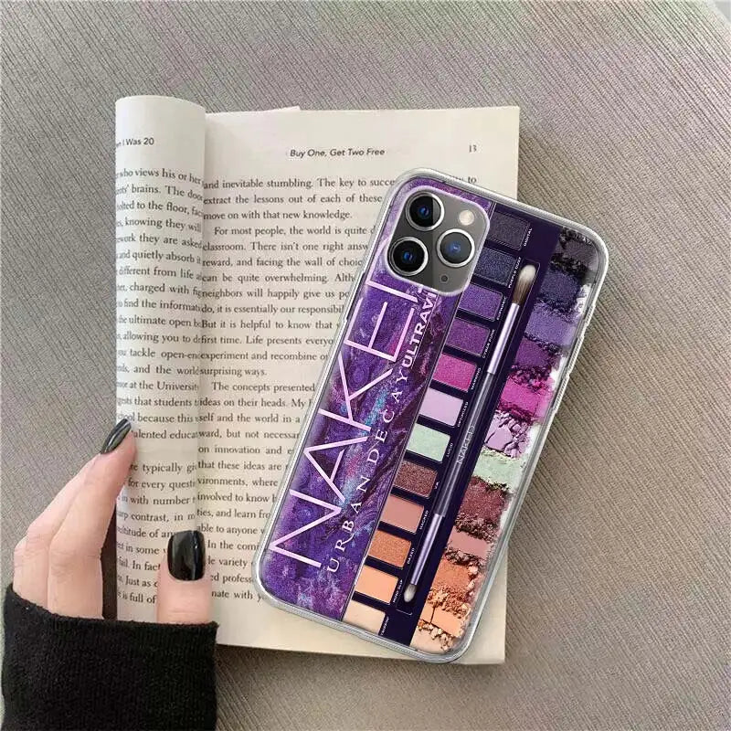 Coque iPhone fard à paupières maquillage glamour